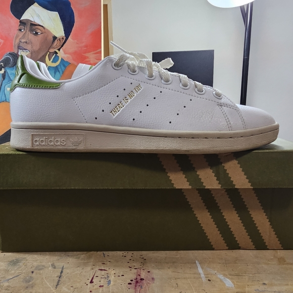 Adidas Stan Smith Yoda (White/green) - Picture 7 of 14